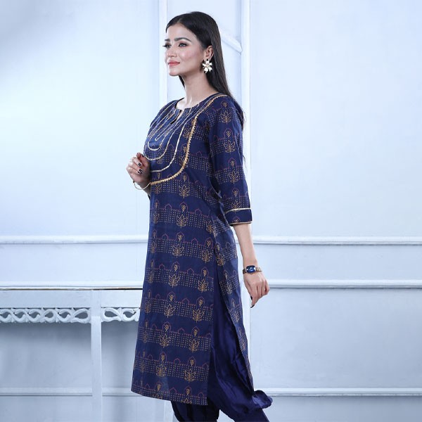 Printed Kurti for Women- 18914K